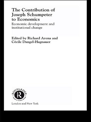 cover image of The Contribution of Joseph A. Schumpeter to Economics